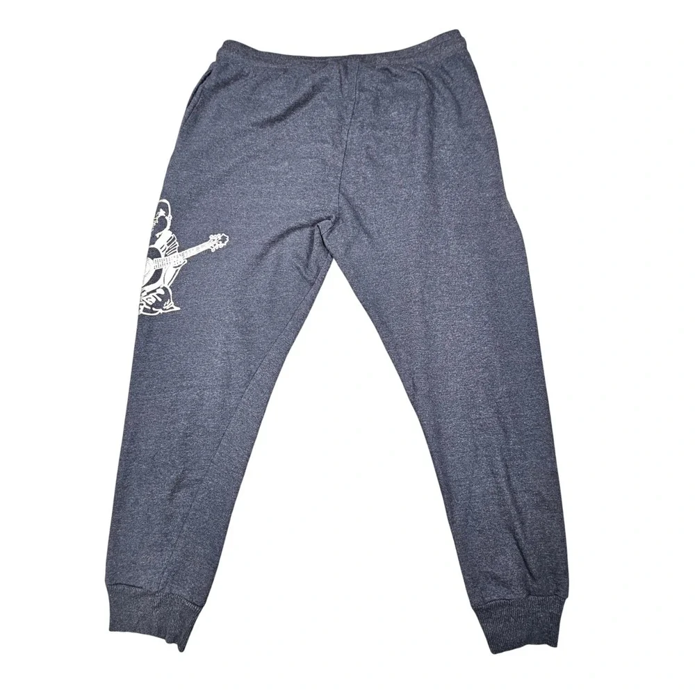 True Religion Buddha Joggers Navy Mens L SHORT 25.5‎ Inseam Read Description